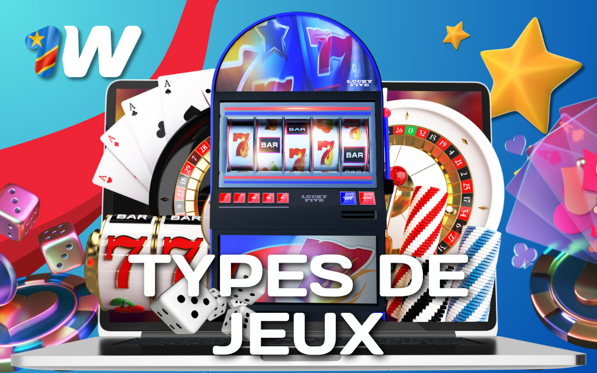 1win Casino Types de Jeux